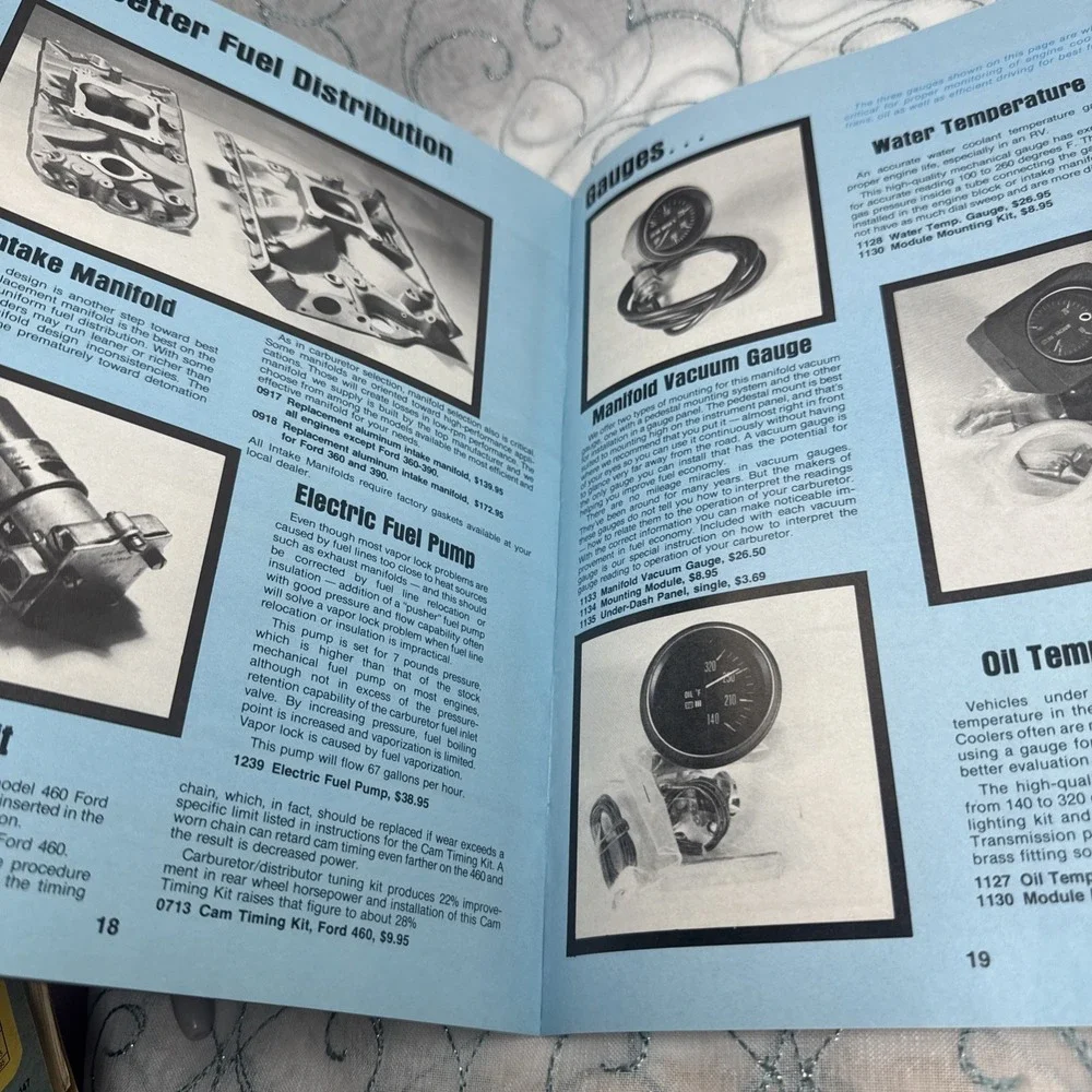 Vintage Geraghty MPG Performance Products Catalog‎ Vari-Flow Injector Hit Rod